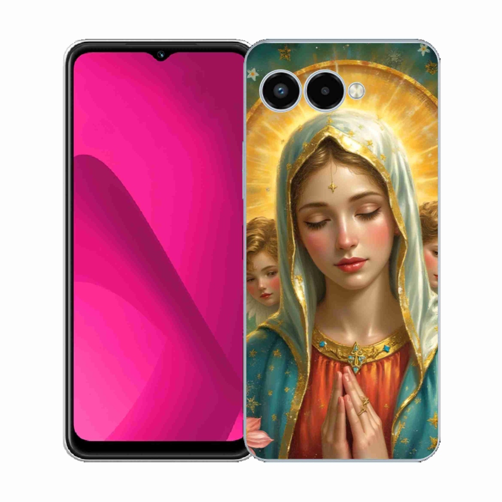 Gelový kryt mmCase na T phone 3 - náboženský motiv 3