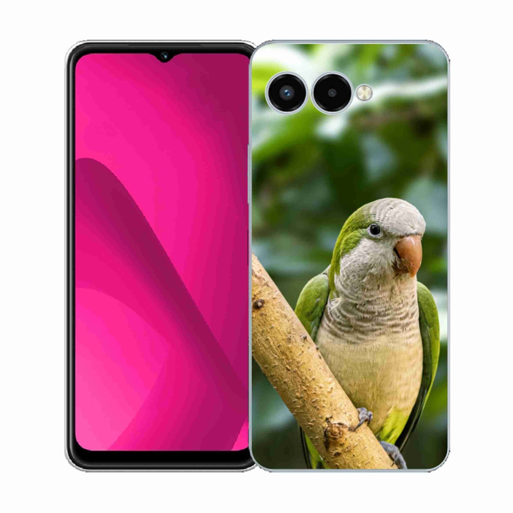 Gelový kryt mmCase na T phone 3 - papoušek mníšek
