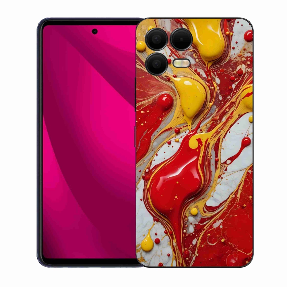 Gelový kryt mmCase na T phone 3 Pro - abstraktní motiv 42