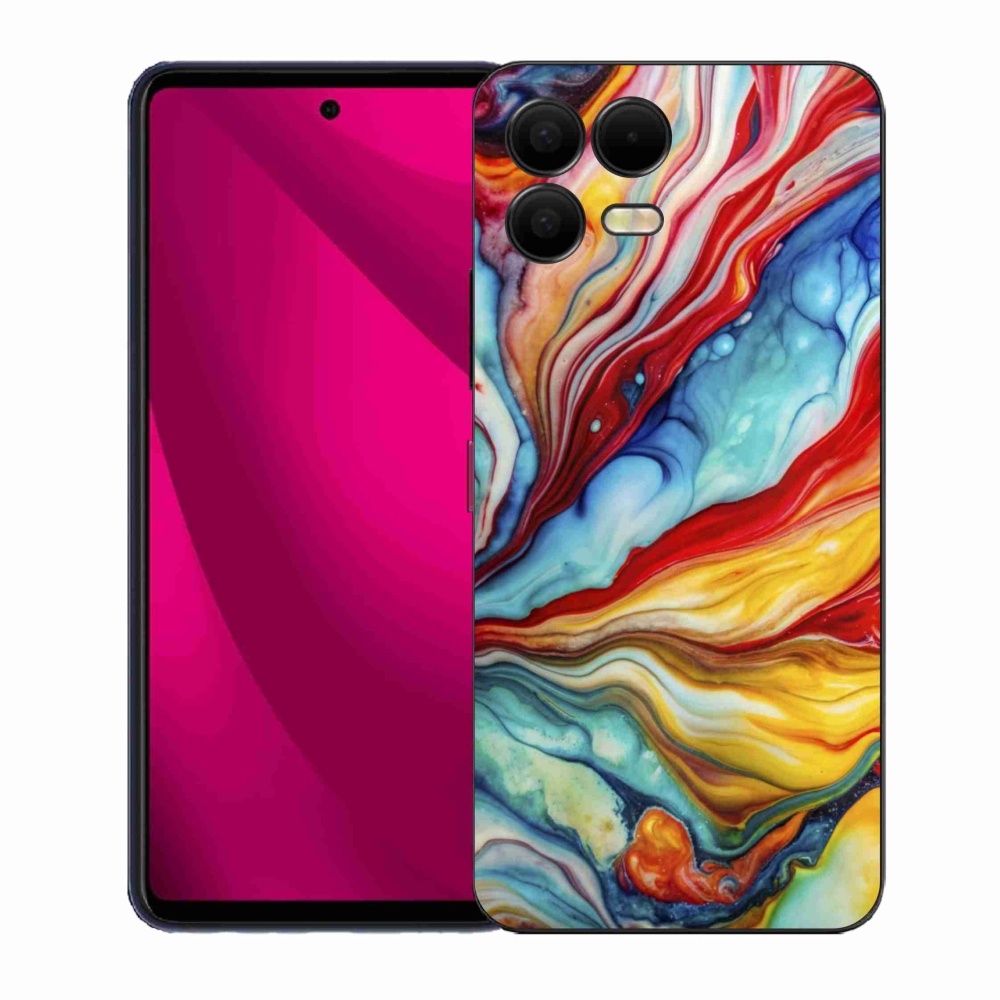 Gelový kryt mmCase na T phone 3 Pro - abstraktní motiv 58