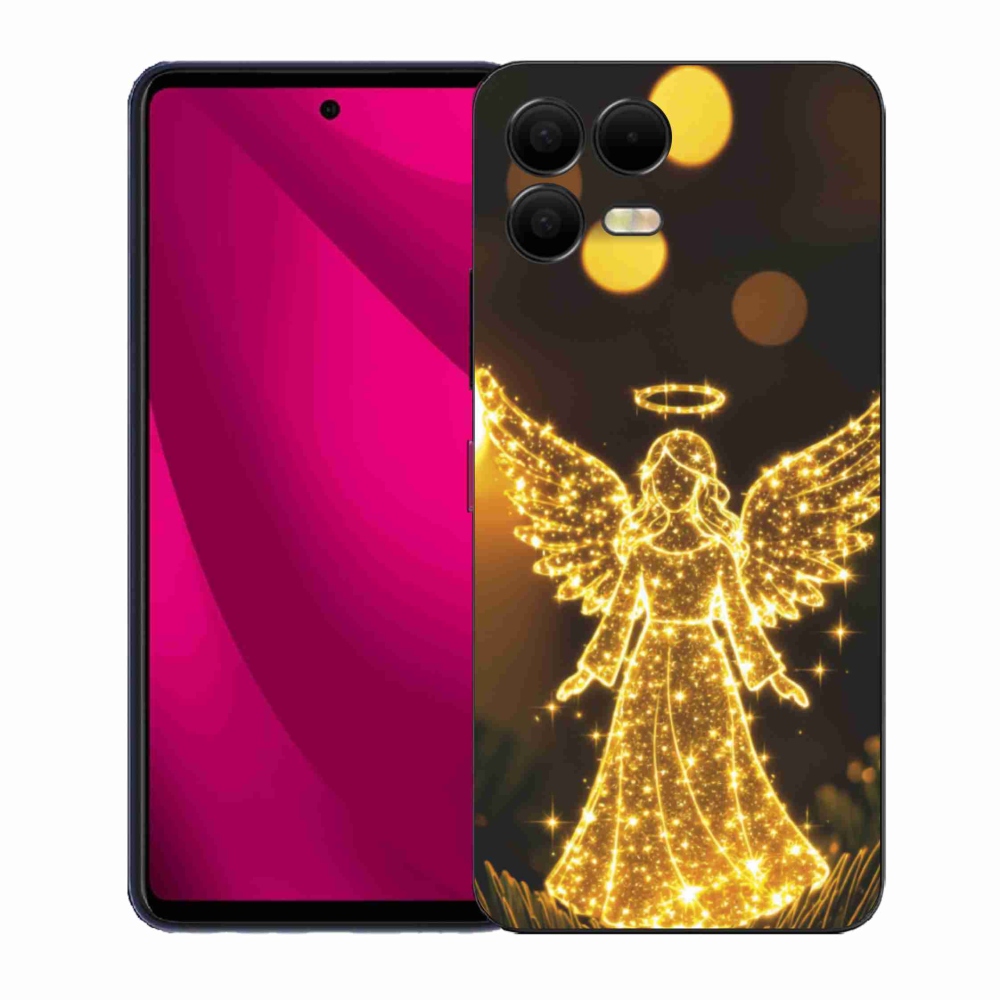 Gelový kryt mmCase na T phone 3 Pro - anděl