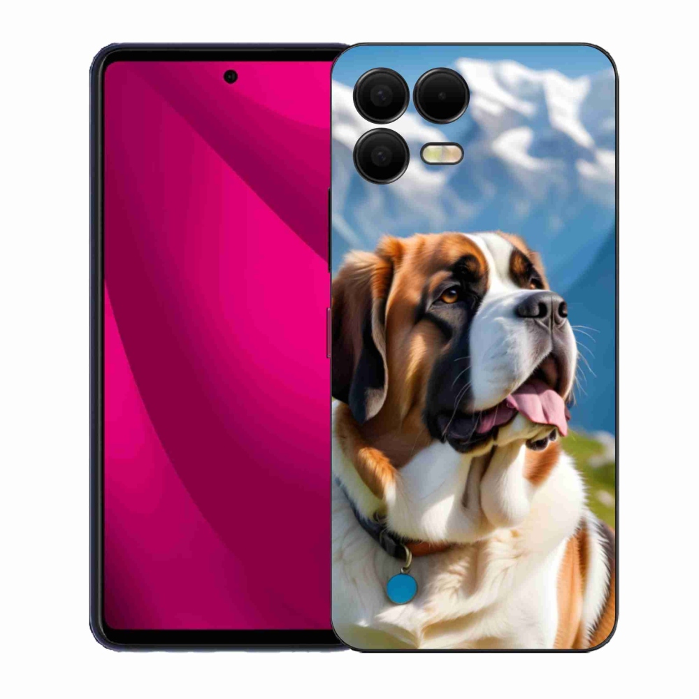 Gelový kryt mmCase na T phone 3 Pro - bernardýn