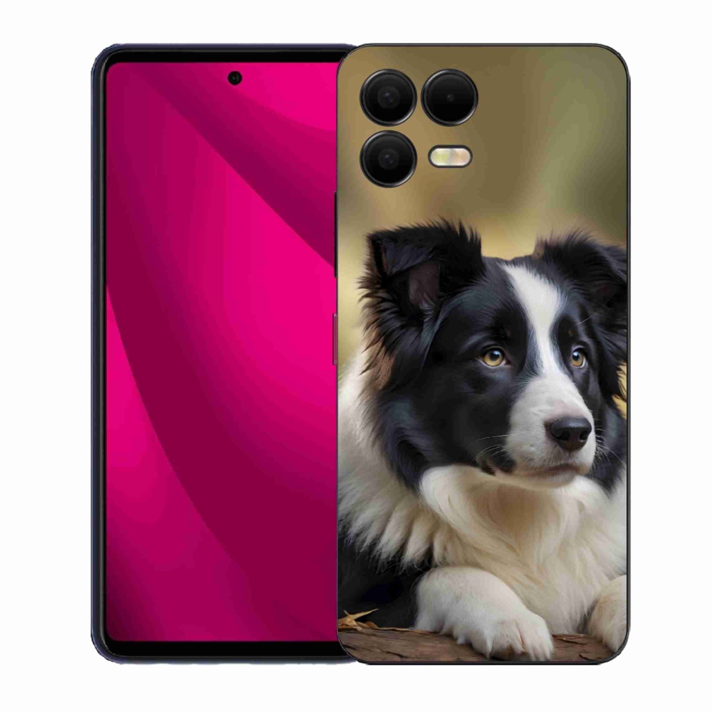 Gelový kryt mmCase na T phone 3 Pro - border kolie 2