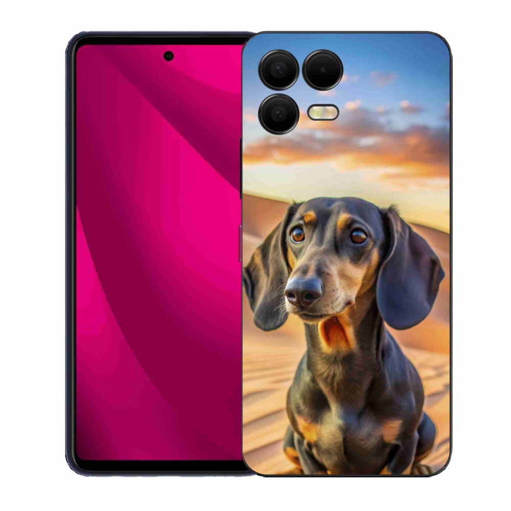 Gelový kryt mmCase na T phone 3 Pro - jezevčík 3 