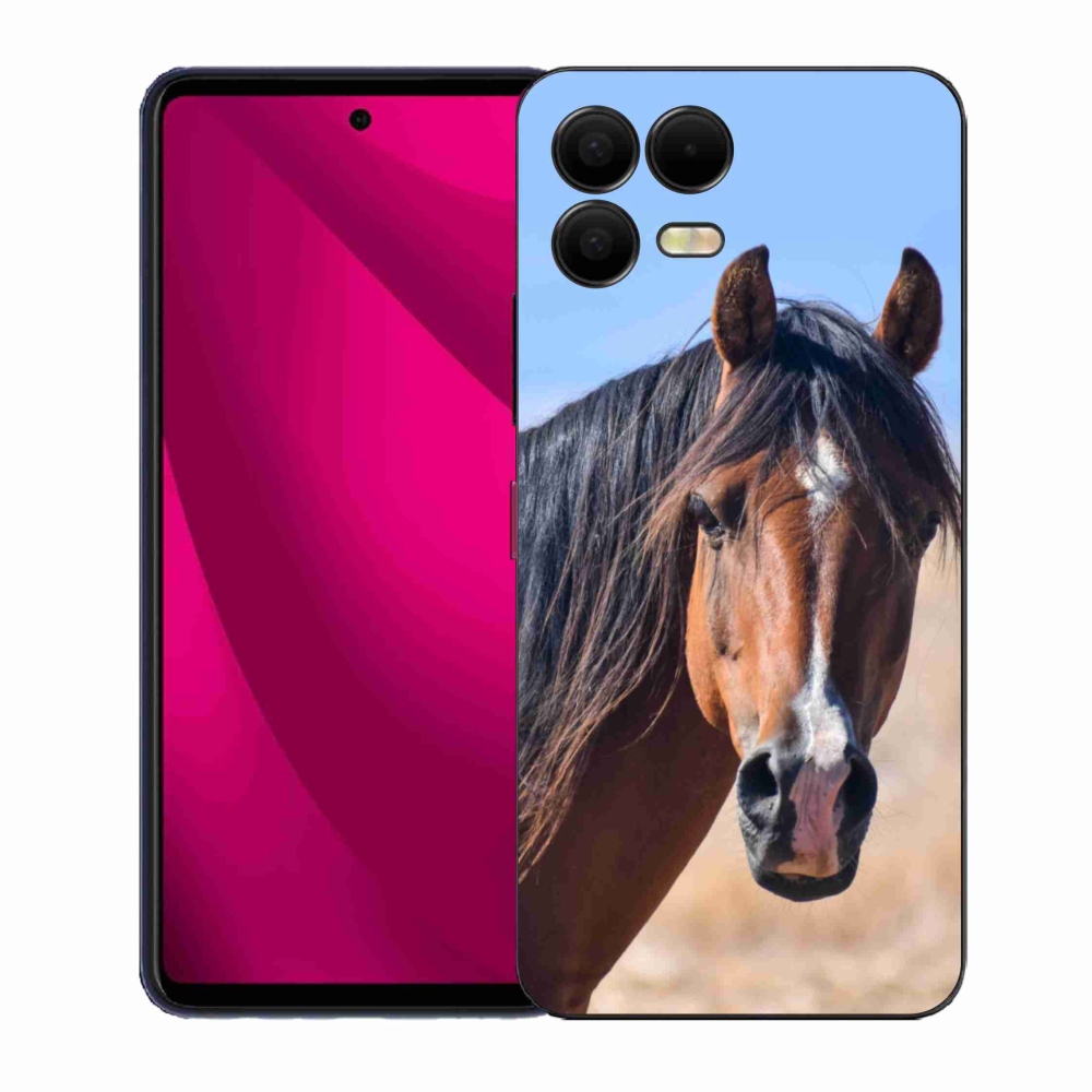 Gelový kryt mmCase na T phone 3 Pro - klidný kůň