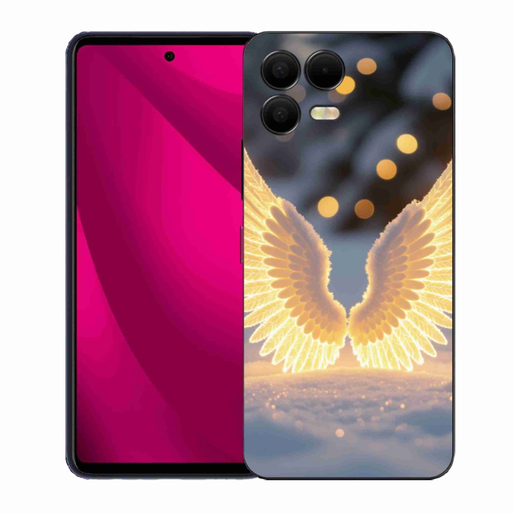 Gelový kryt mmCase na T phone 3 Pro - křídla