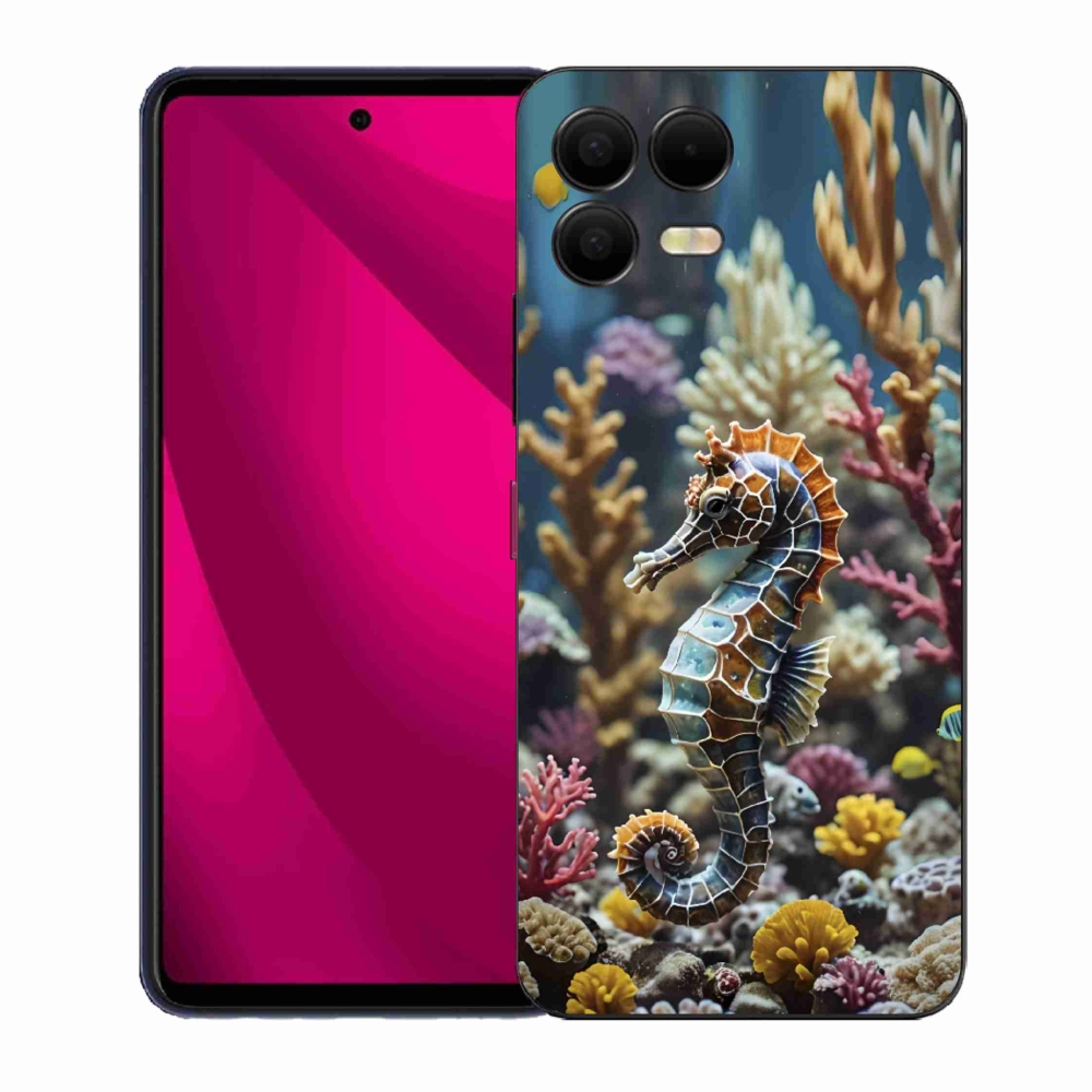 Gelový kryt mmCase na T phone 3 Pro - mořský koník 2