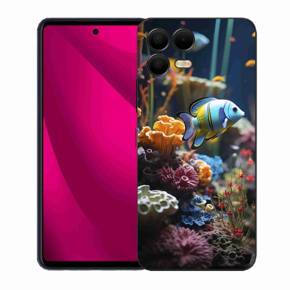 Gelový kryt mmCase na T phone 3 Pro - mořský svět 5