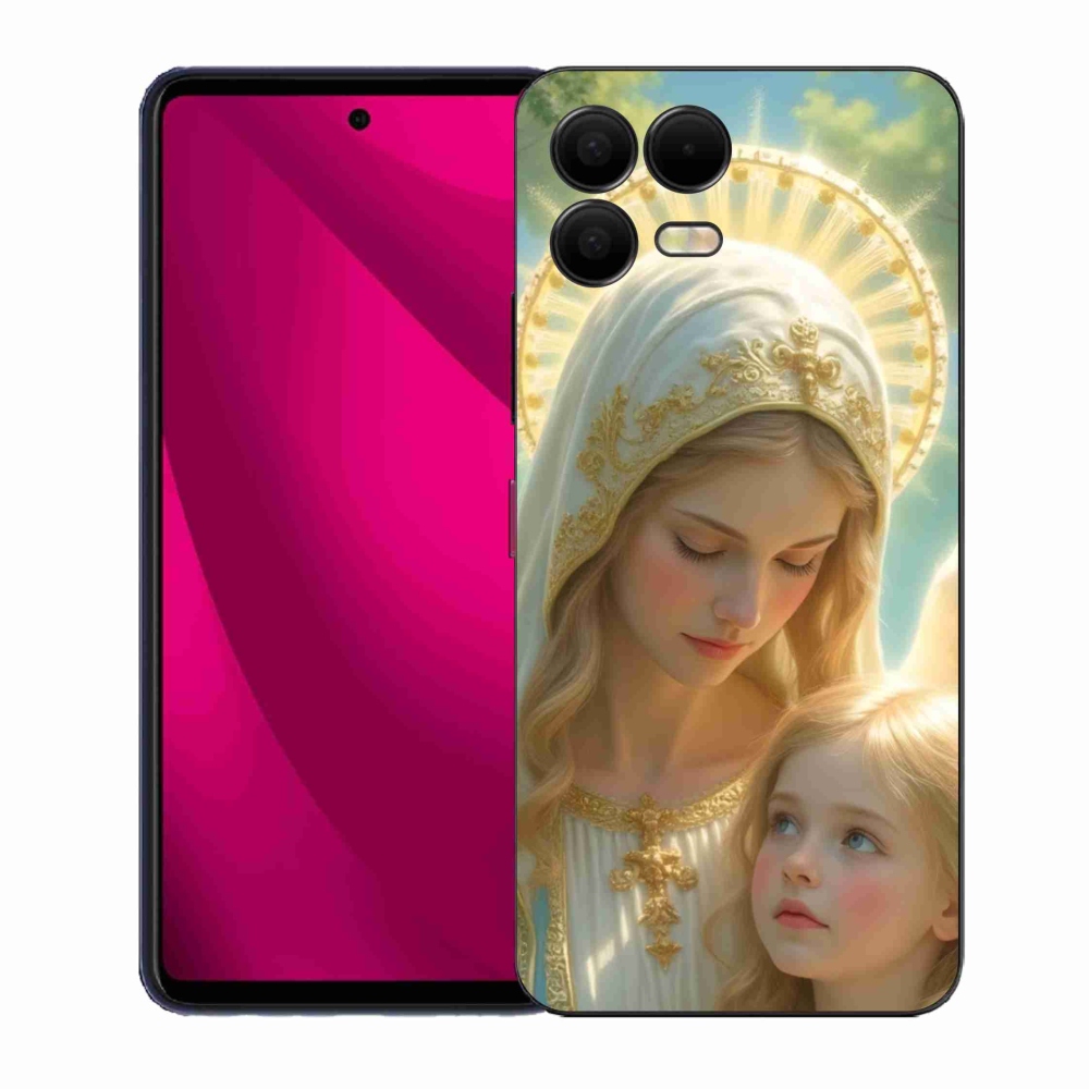 Gelový kryt mmCase na T phone 3 Pro - náboženský motiv 2