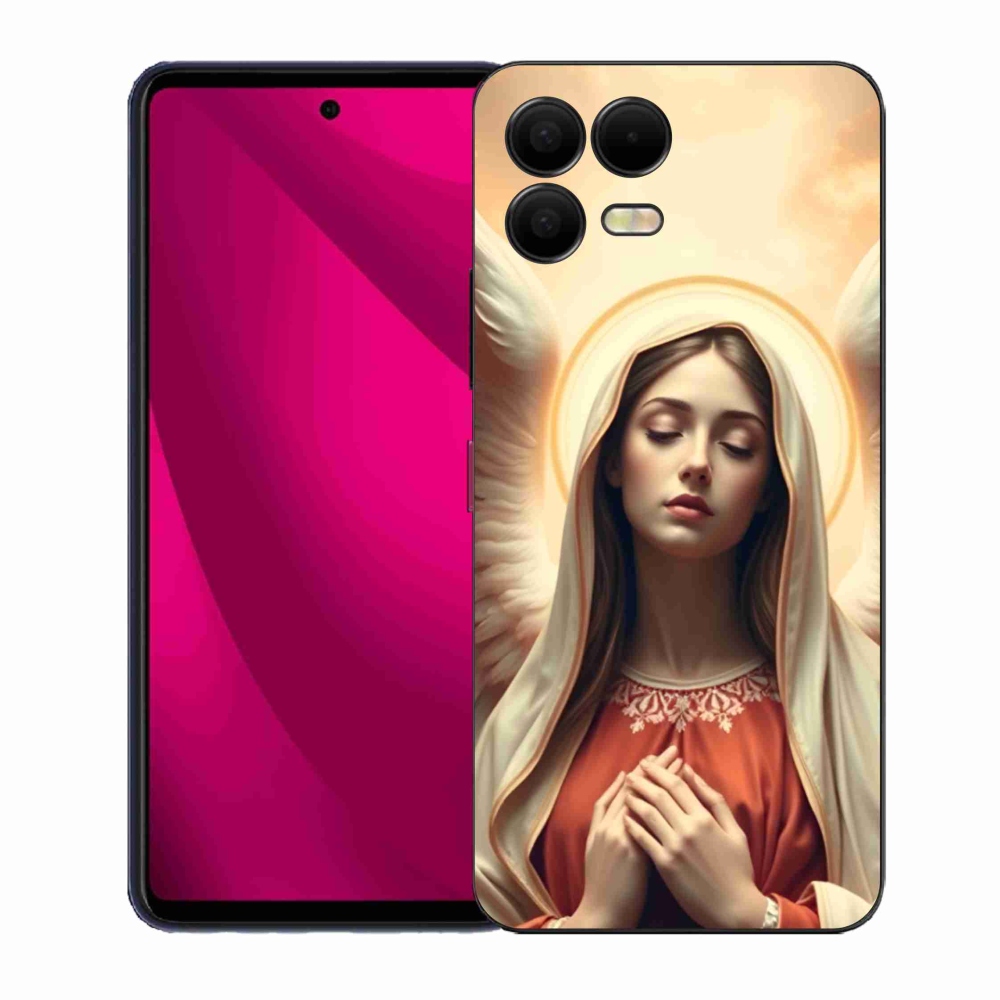 Gelový kryt mmCase na T phone 3 Pro - náboženský motiv