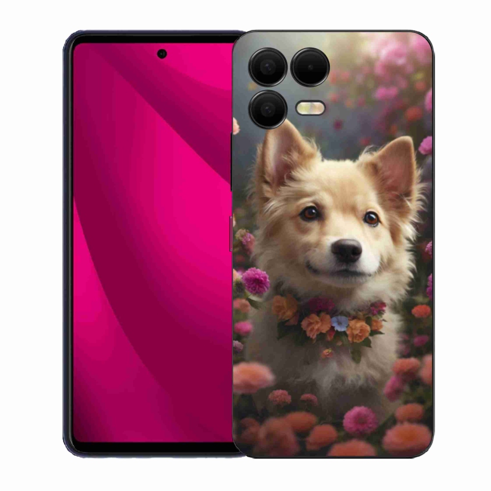 Gelový kryt mmCase na T phone 3 Pro - německý špic