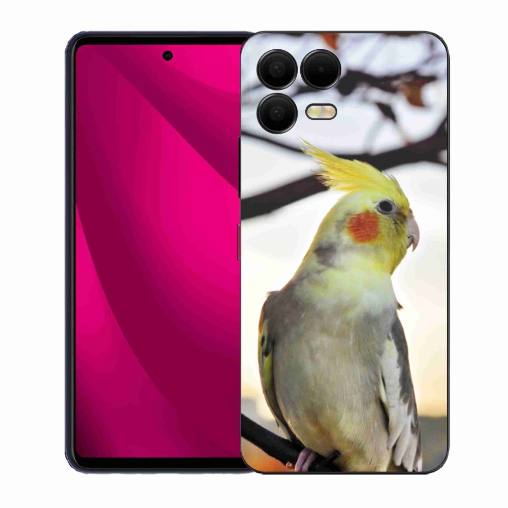 Gelový kryt mmCase na T phone 3 Pro - papoušek korela