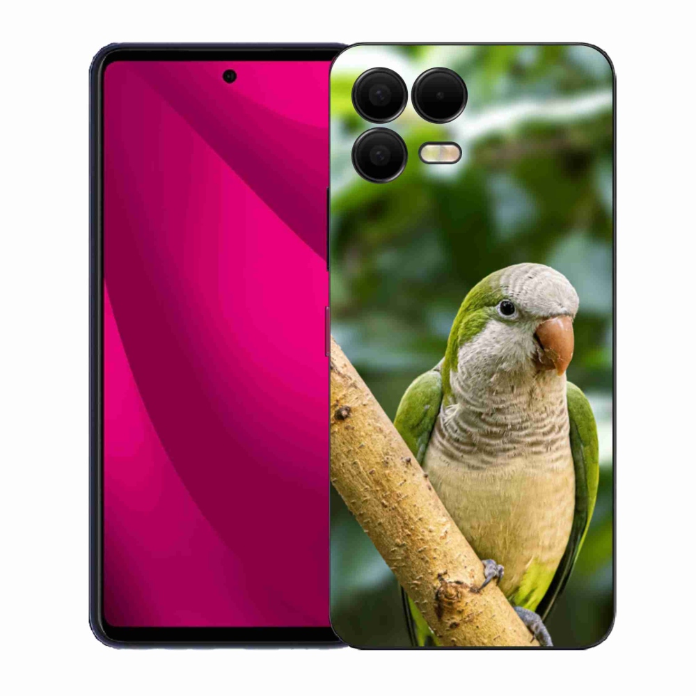 Gelový kryt mmCase na T phone 3 Pro - papoušek mníšek