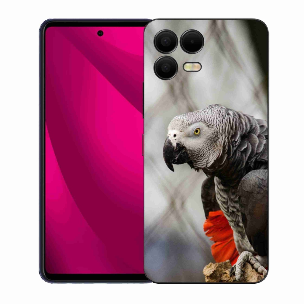 Gelový kryt mmCase na T phone 3 Pro - papoušek žako 3