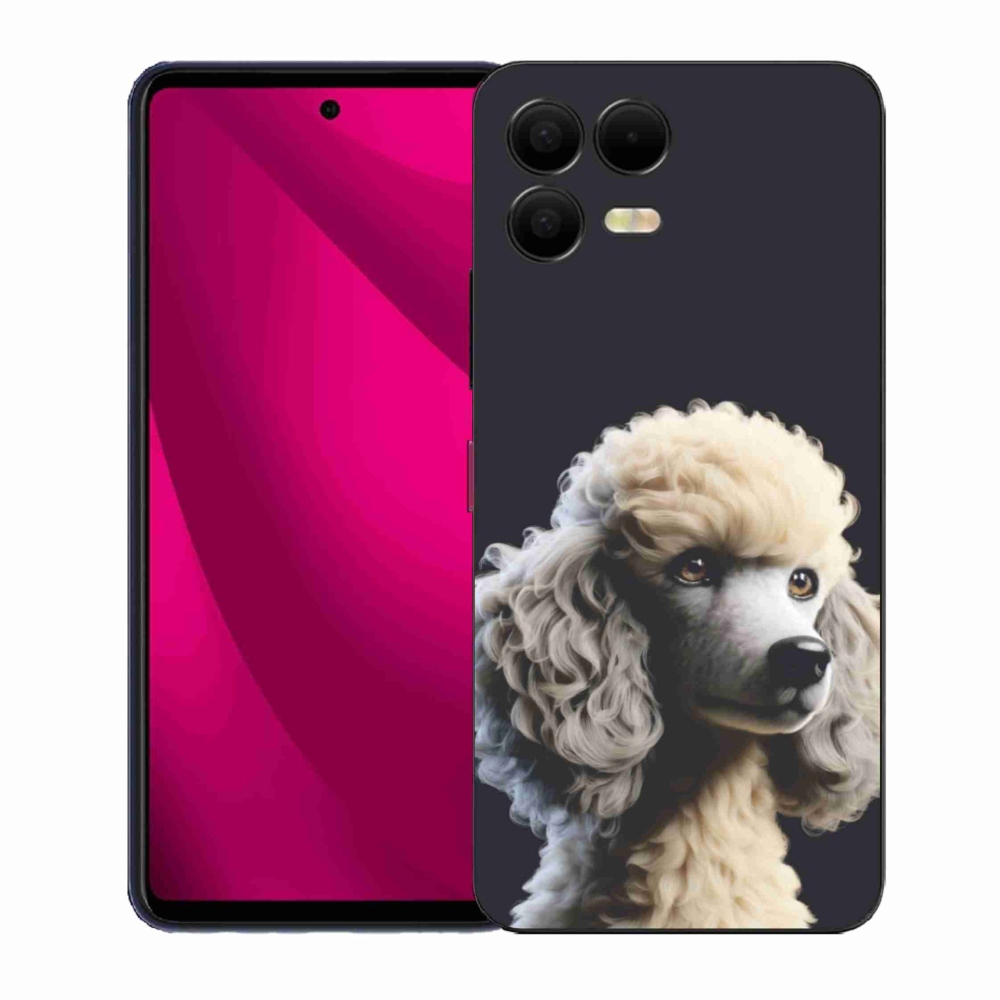 Gelový kryt mmCase na T phone 3 Pro - pudl