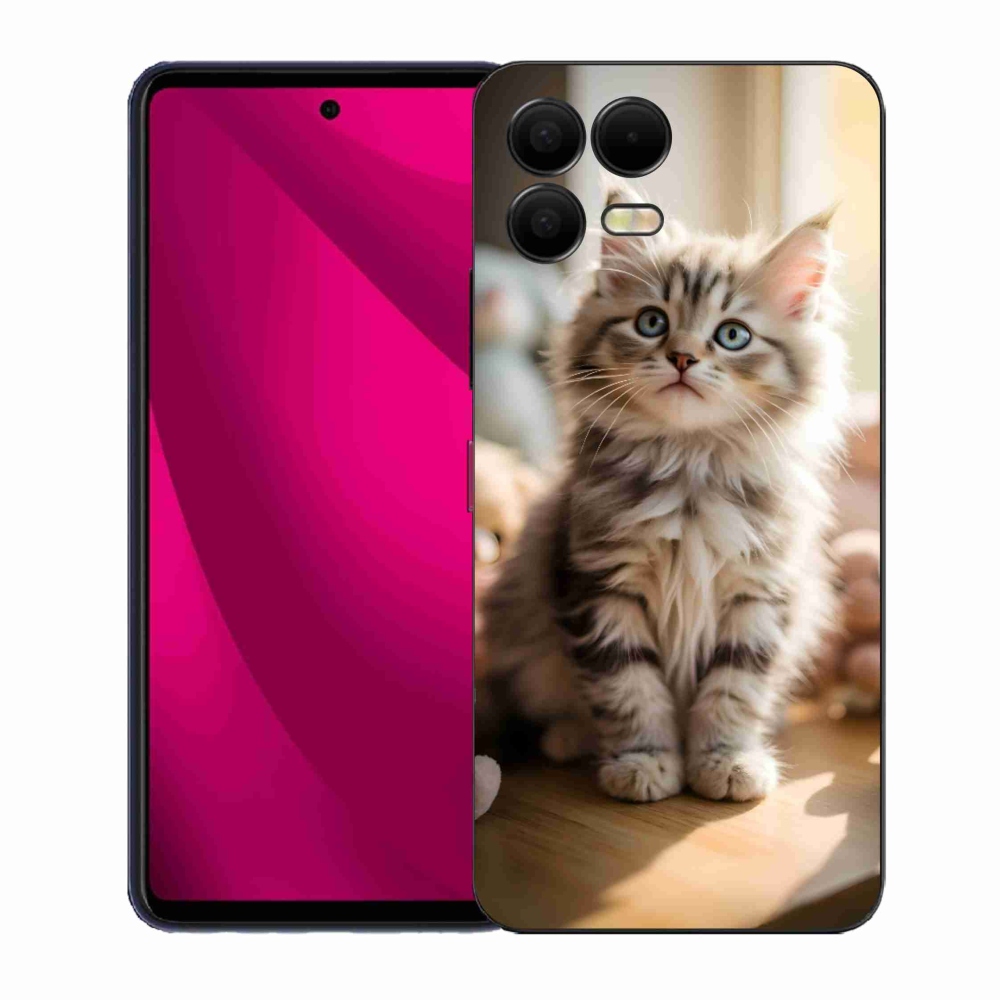 Gelový kryt mmCase na T phone 3 Pro - roztomilé kotě 10