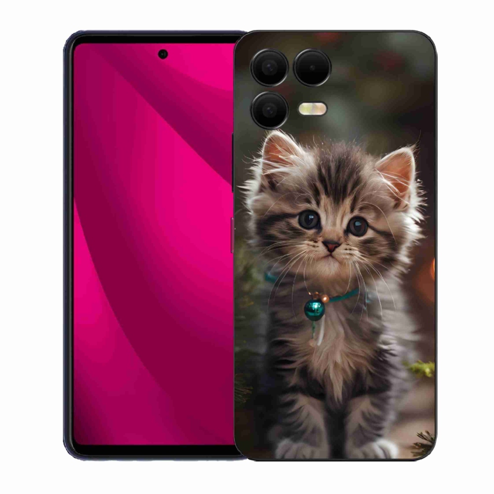 Gelový kryt mmCase na T phone 3 Pro - roztomilé kotě 11