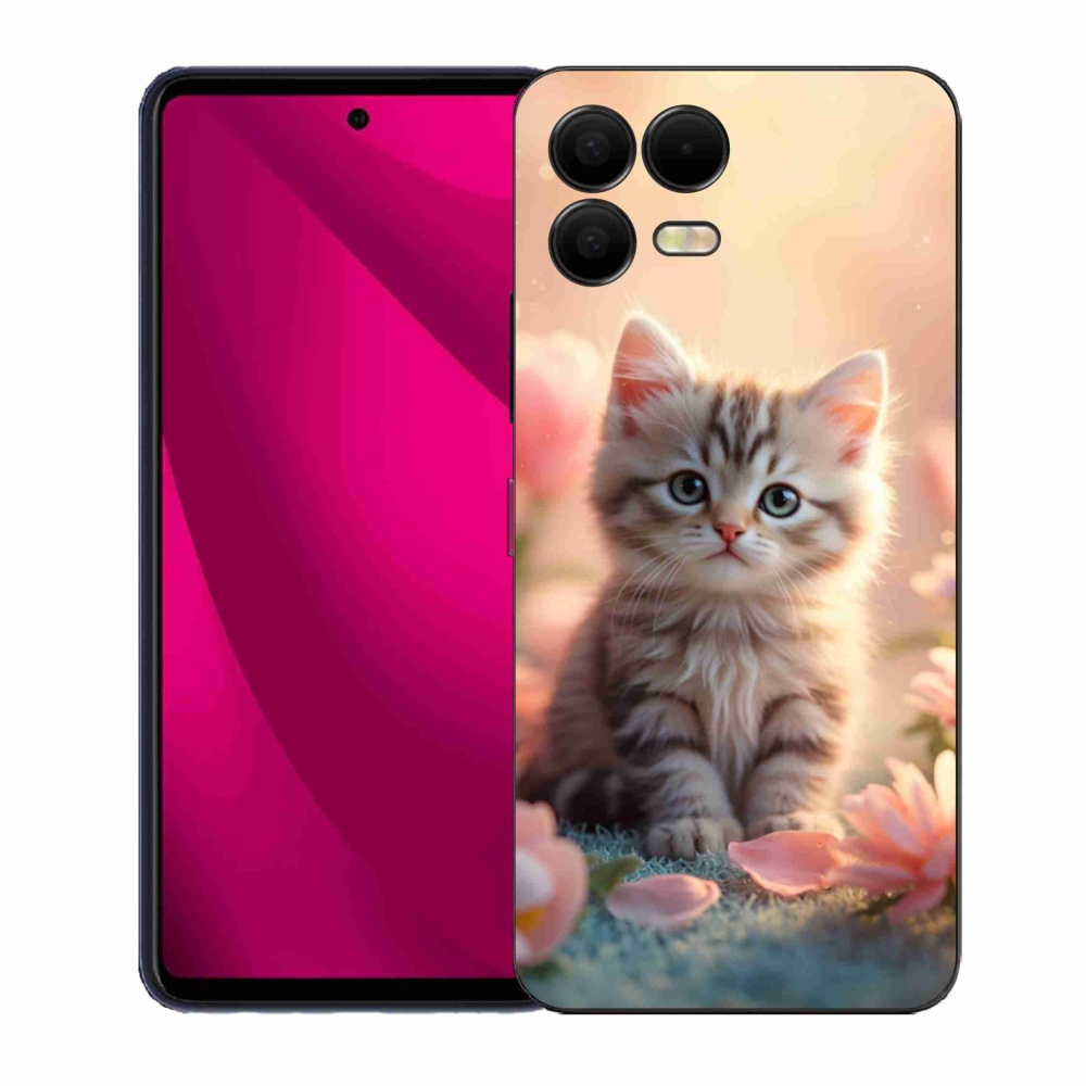 Gelový kryt mmCase na T phone 3 Pro - roztomilé kotě 8