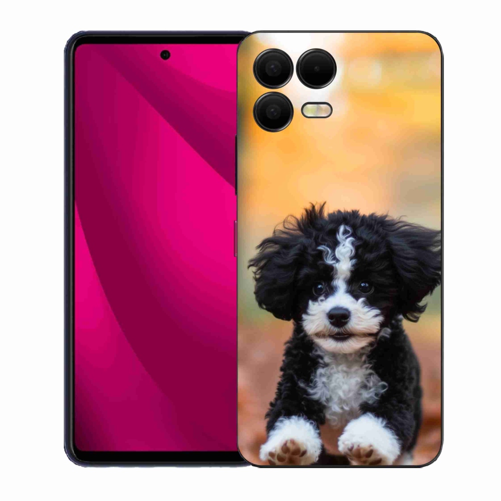 Gelový kryt mmCase na T phone 3 Pro - roztomilé štěně 2