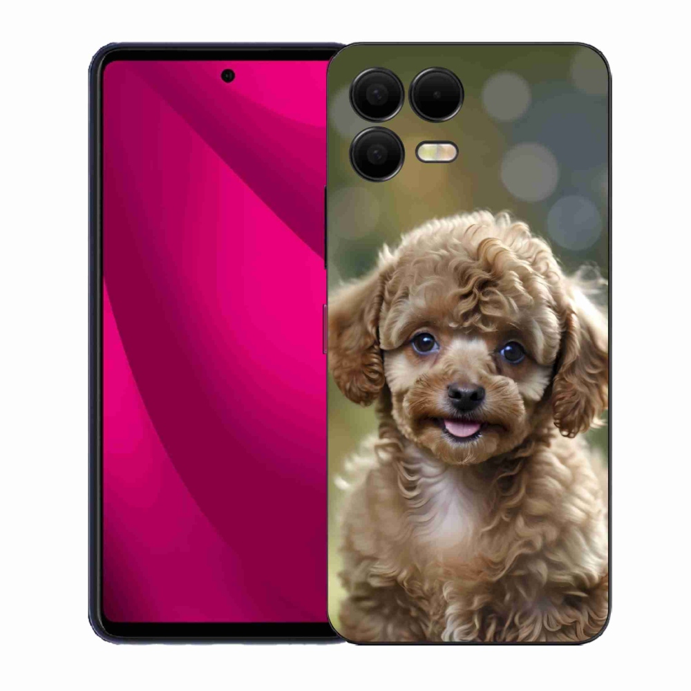 Gelový kryt mmCase na T phone 3 Pro - roztomilý pudl