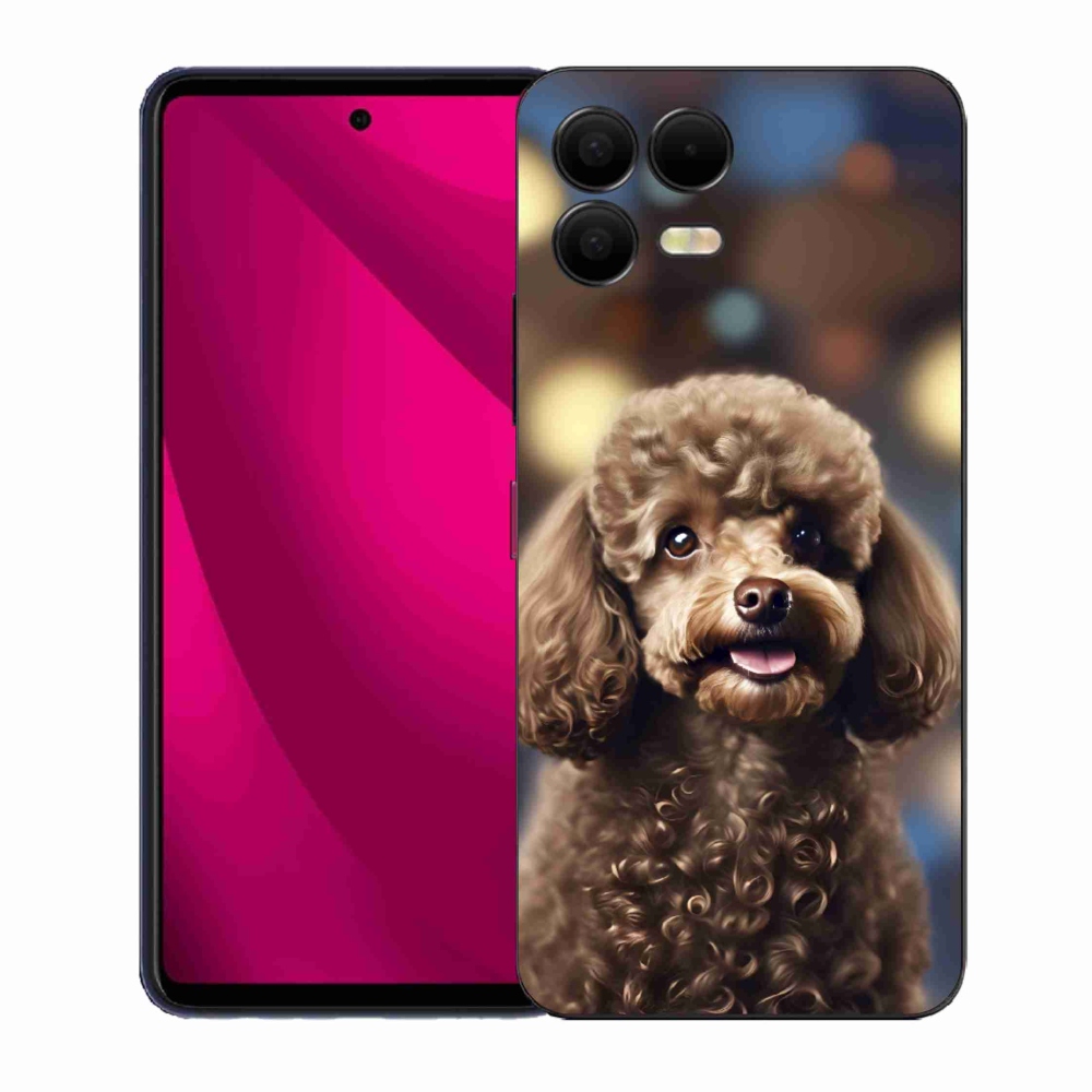 Gelový kryt mmCase na T phone 3 Pro - roztomilý pudl