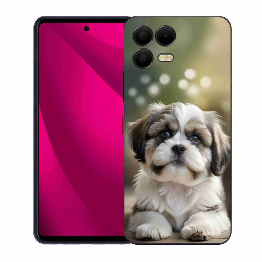 Gelový kryt mmCase na T phone 3 Pro - roztomilý shih-tzu