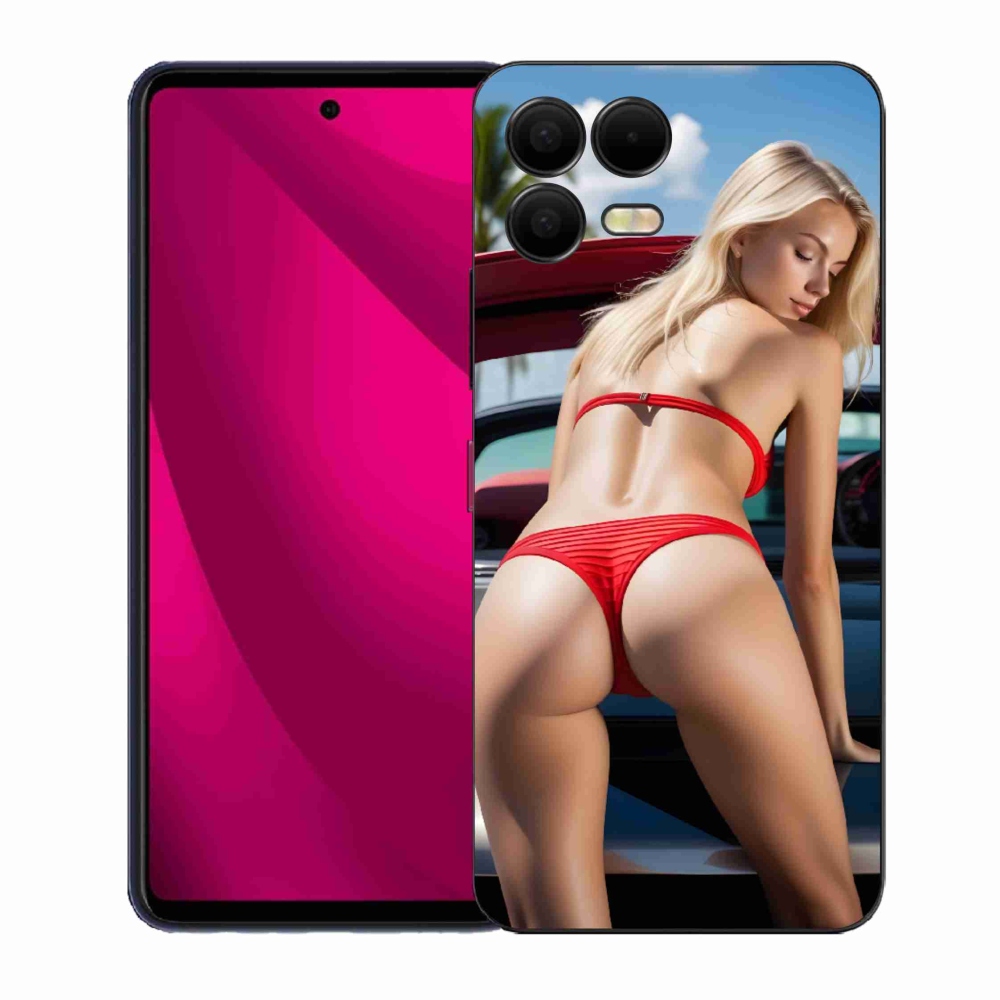 Gelový kryt mmCase na T phone 3 Pro - sexy žena 2