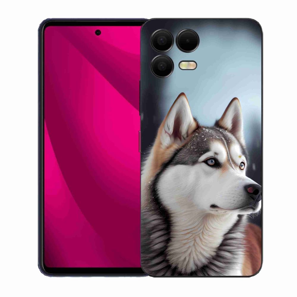 Gelový kryt mmCase na T phone 3 Pro - sibiřský husky