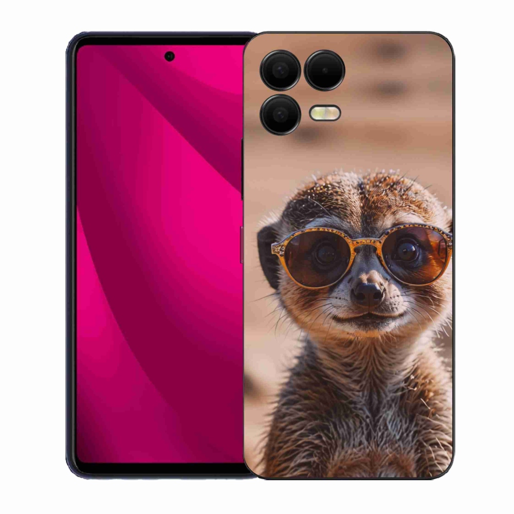 Gelový kryt mmCase na T phone 3 Pro - stylová surikata
