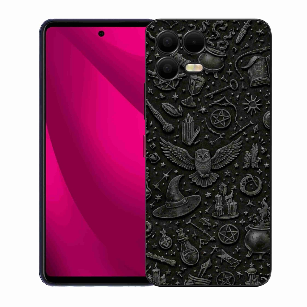 Gelový kryt mmCase na T phone 3 Pro - tmavý magický svět
