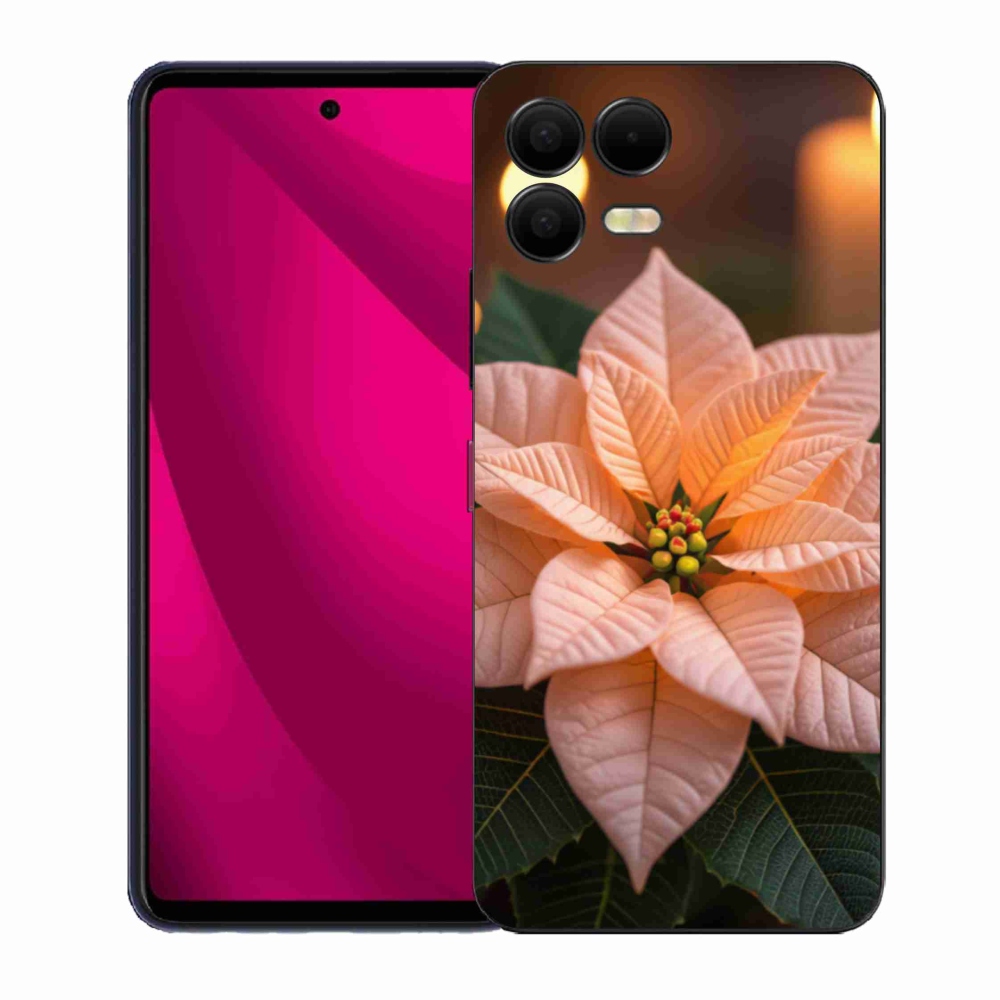 Gelový kryt mmCase na T phone 3 Pro - vánoční hvězda