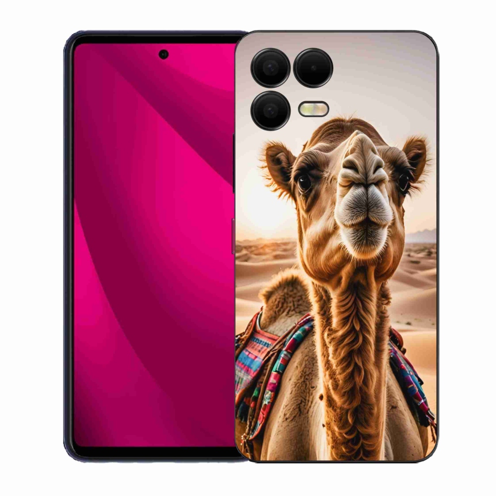 Gelový kryt mmCase na T phone 3 Pro - velbloud