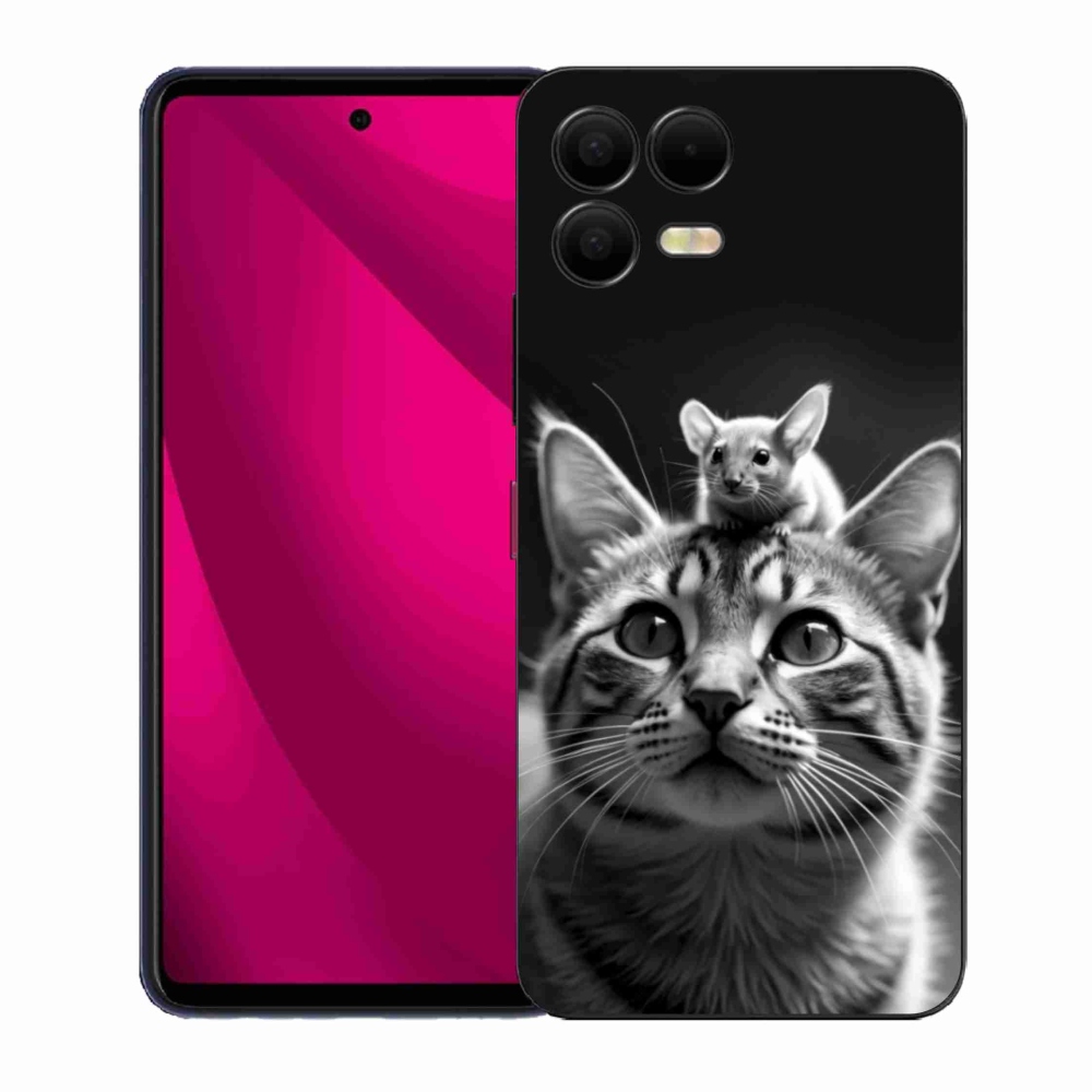 Gelový kryt mmCase na T phone 3 Pro - zvířecí přátelství 2
