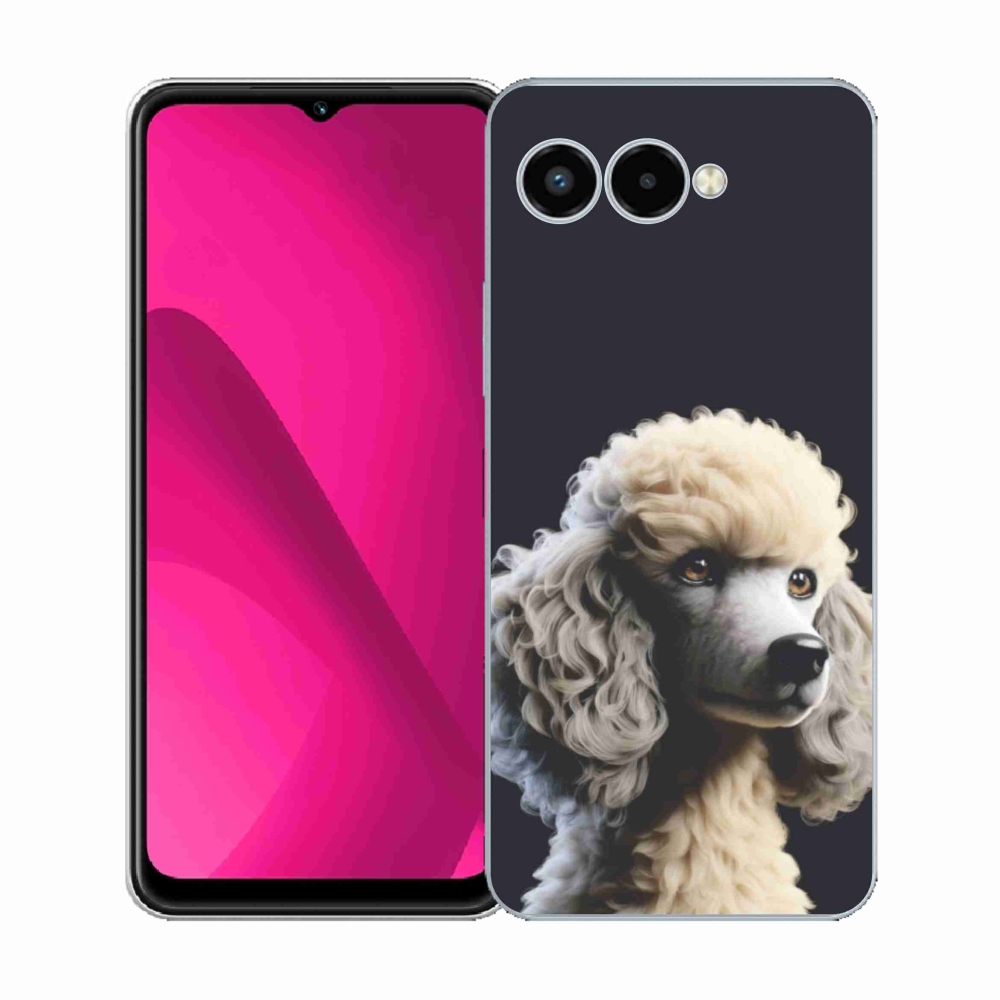 Gelový kryt mmCase na T phone 3 - pudl