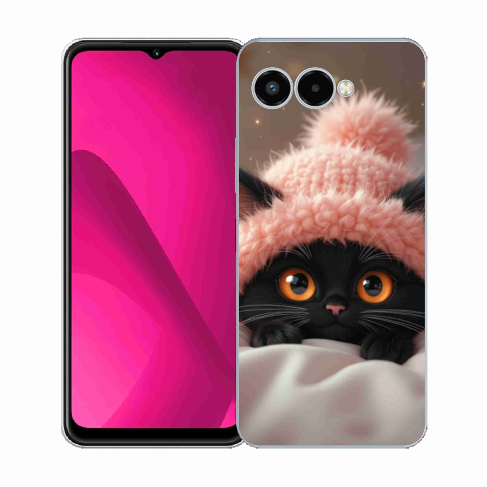 Gelový kryt mmCase na T phone 3 - roztomilé kotě 7