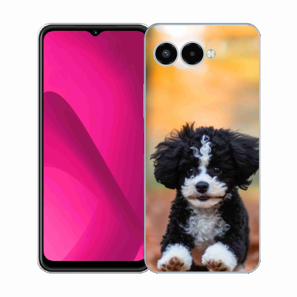 Gelový kryt mmCase na T phone 3 - roztomilé štěně 2