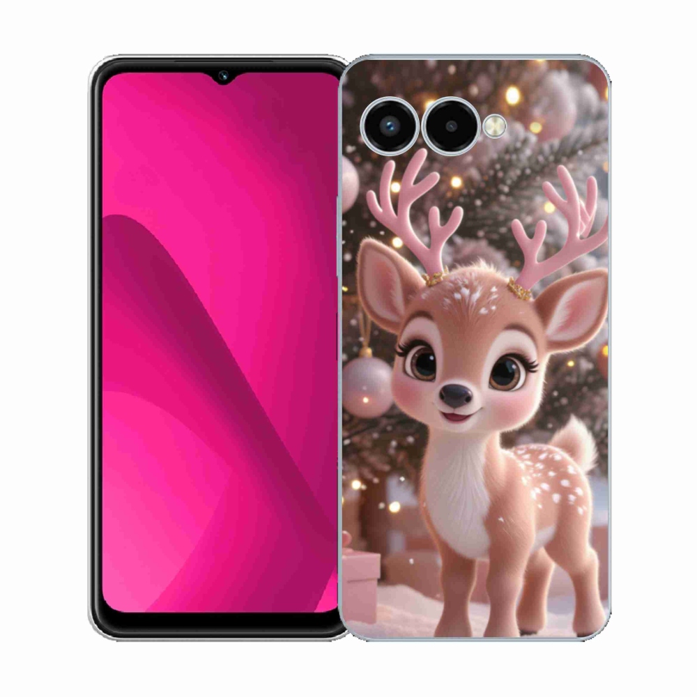 Gelový kryt mmCase na T phone 3 - roztomilý sob