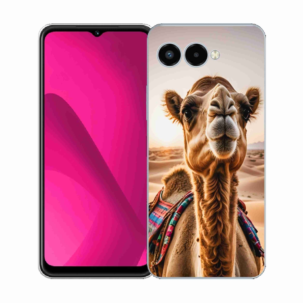 Gelový kryt mmCase na T phone 3 - velbloud
