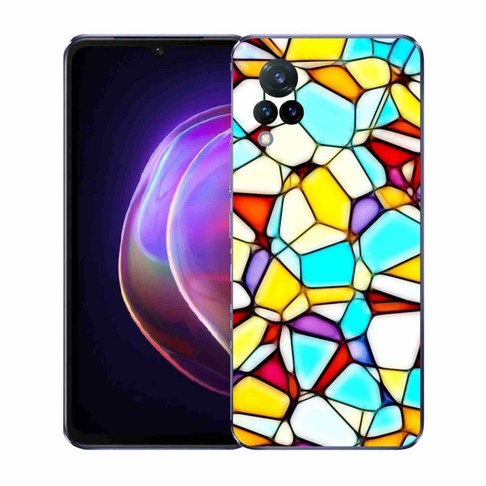 Gelový kryt mmCase na Vivo V21 4G/5G - abstraktní motiv 40