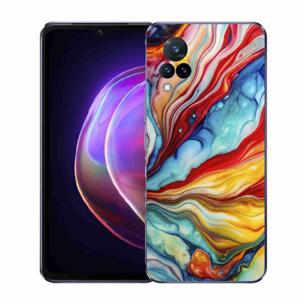 Gelový kryt mmCase na Vivo V21 4G/5G - abstraktní motiv 58