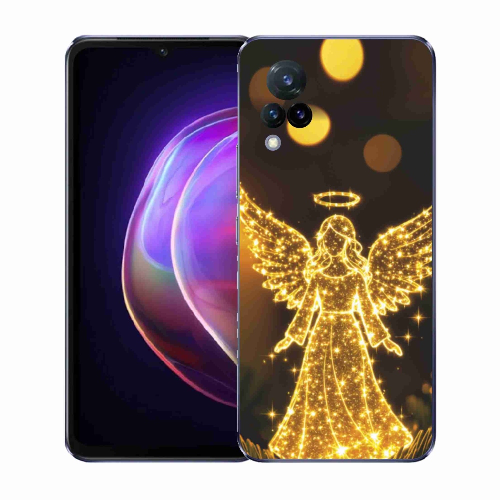 Gelový kryt mmCase na Vivo V21 4G/5G - anděl