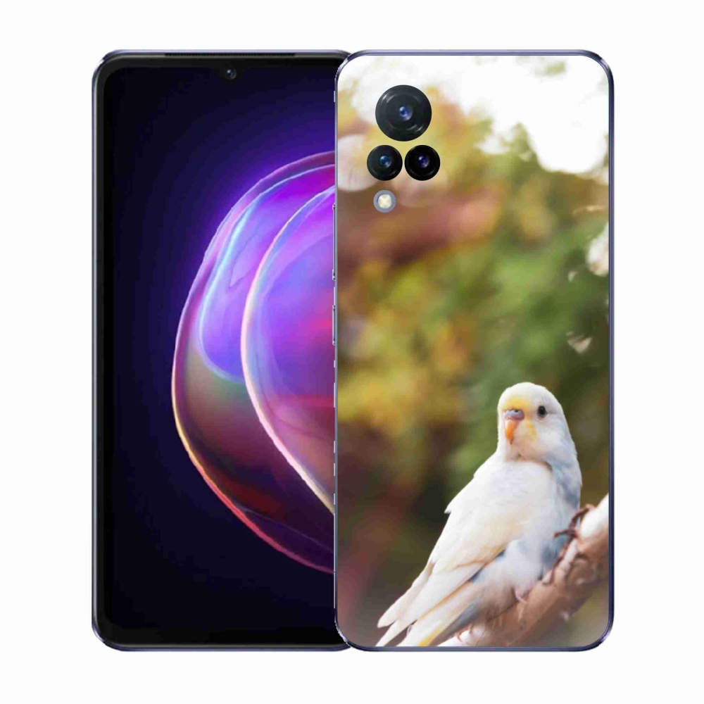 Gelový kryt mmCase na Vivo V21 4G/5G - andulka bílá