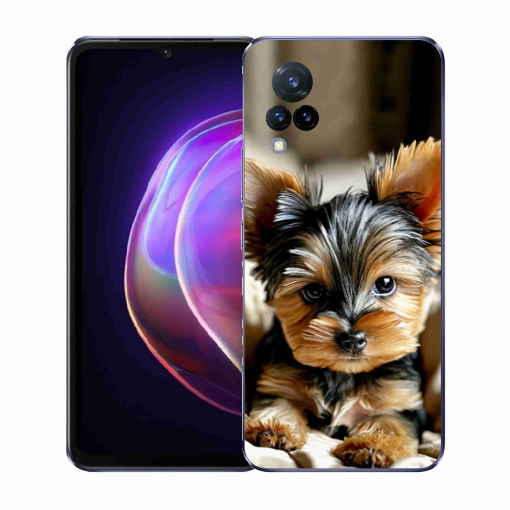 Gelový kryt mmCase na Vivo V21 4G/5G - jorkšír 11