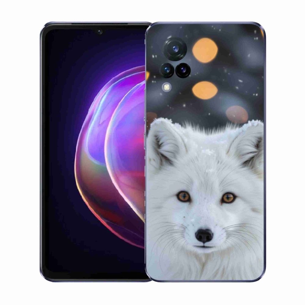 Gelový kryt mmCase na Vivo V21 4G/5G - liška polární