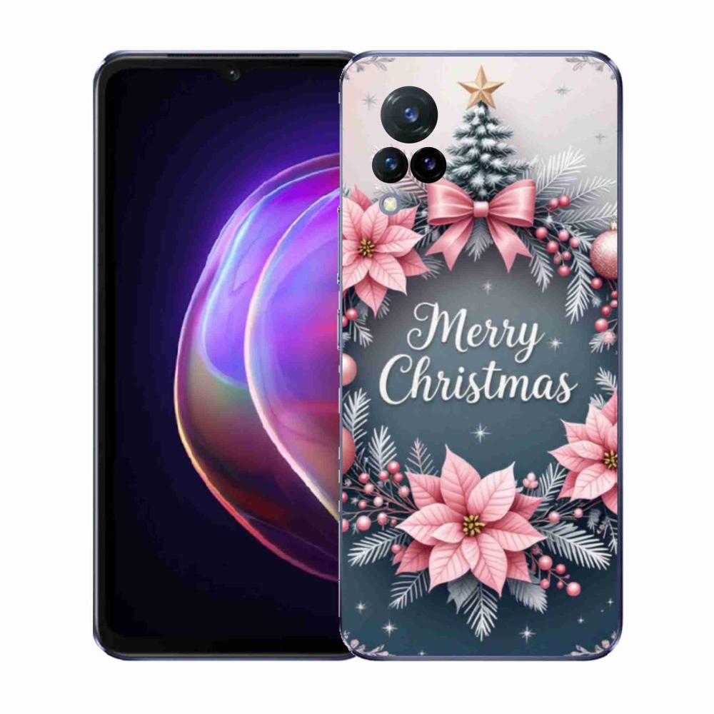 Gelový kryt mmCase na Vivo V21 4G/5G - merry christmas