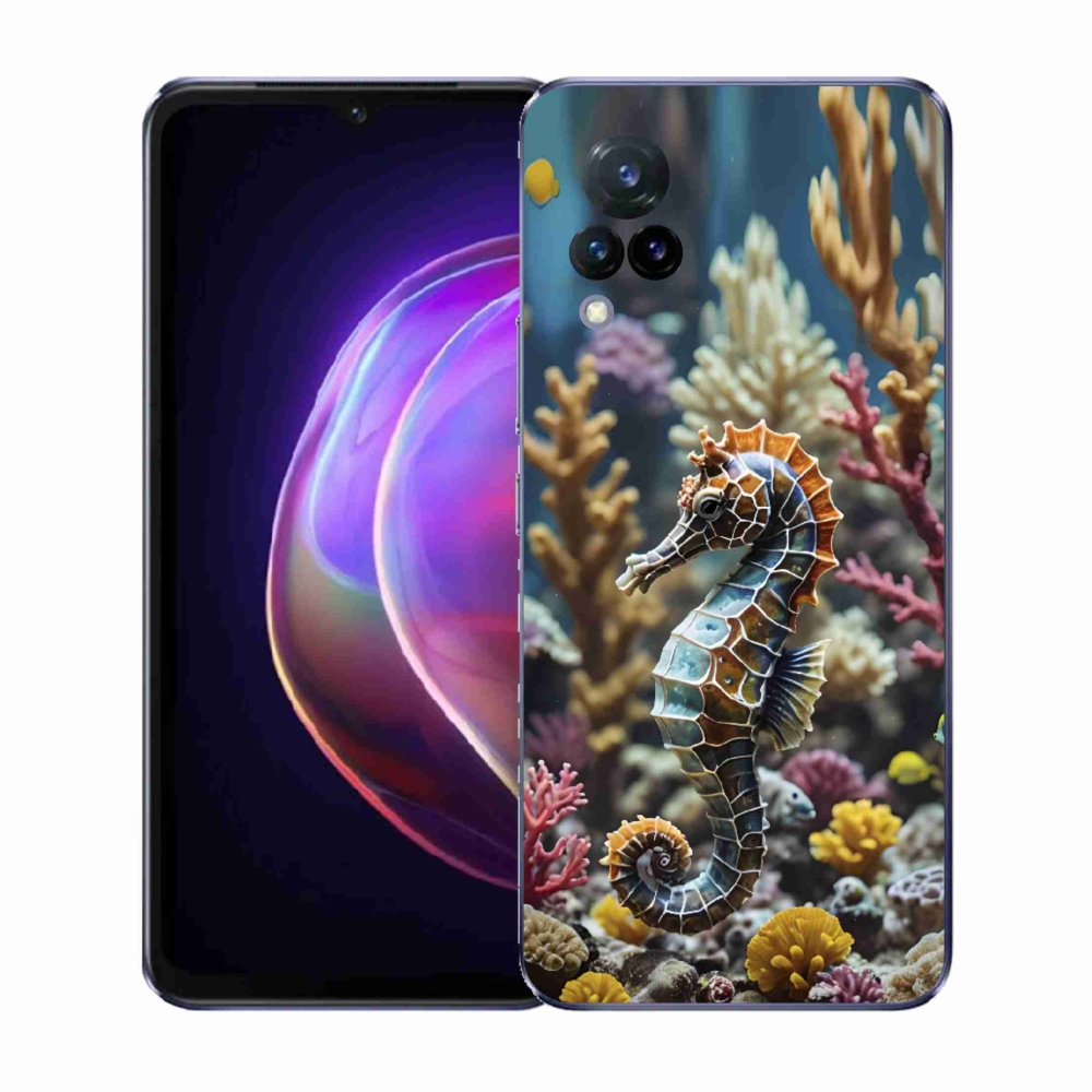 Gelový kryt mmCase na Vivo V21 4G/5G - mořský koník 2