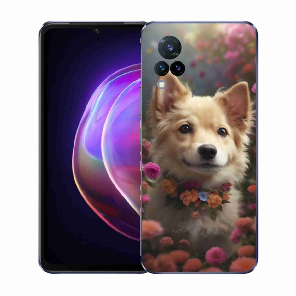 Gelový kryt mmCase na Vivo V21 4G/5G - německý špic