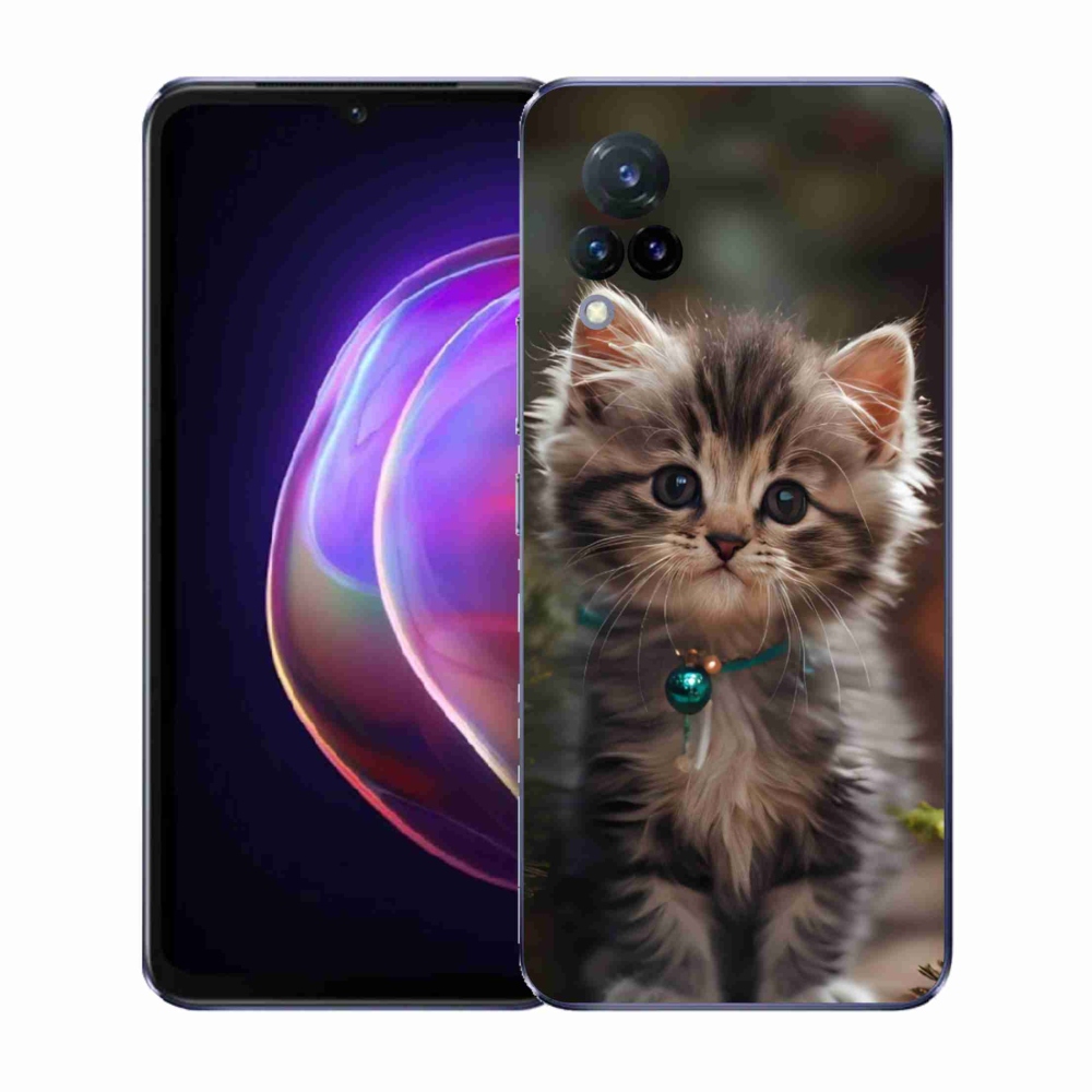 Gelový kryt mmCase na Vivo V21 4G/5G - roztomilé kotě 11