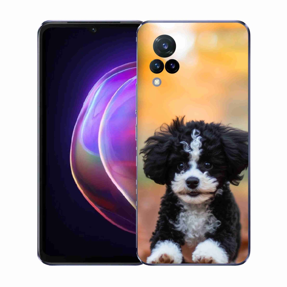 Gelový kryt mmCase na Vivo V21 4G/5G - roztomilé štěně 2