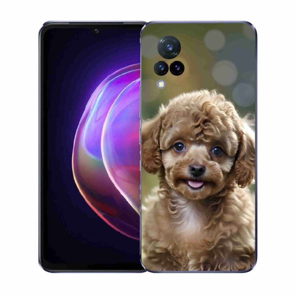 Gelový kryt mmCase na Vivo V21 4G/5G - roztomilý pudl